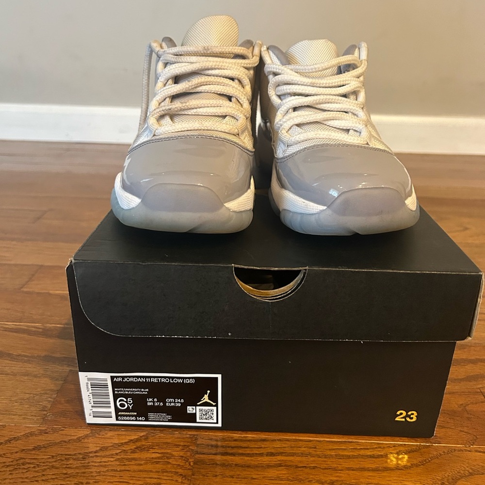Cool grey Jordan 11 lows